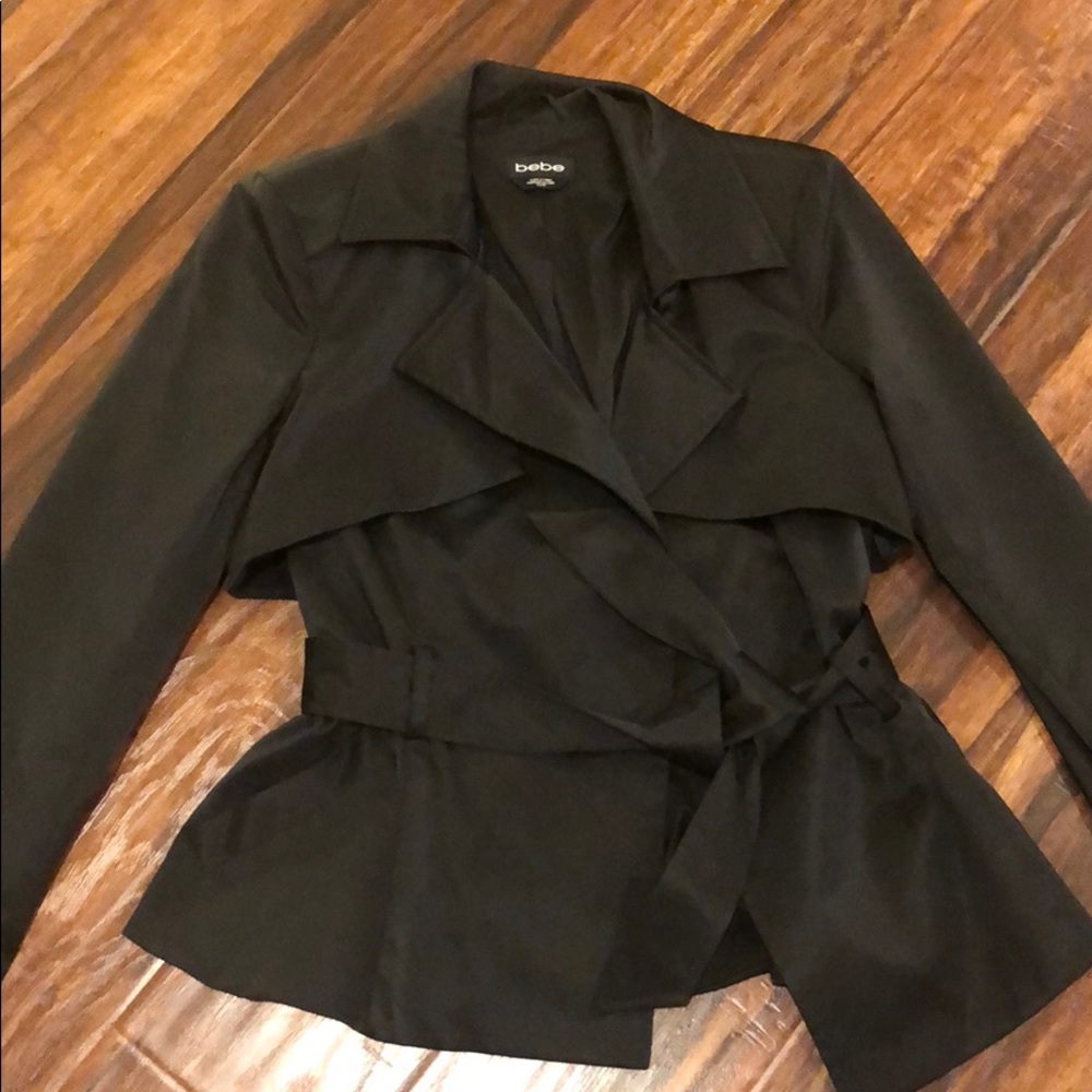❤️Bebe trench black coat size XS❤️